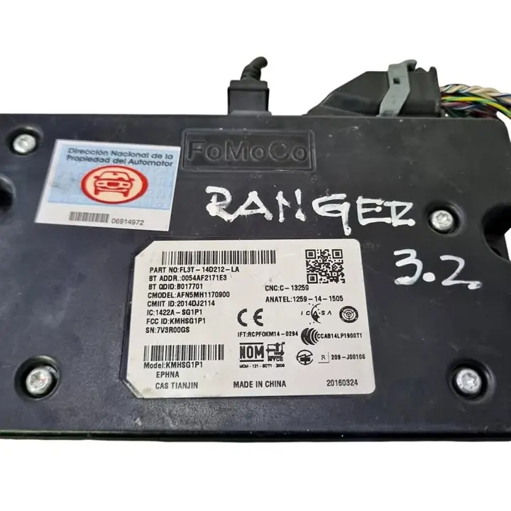 Modulo de confort Ford Ranger 3.2 ID:26833