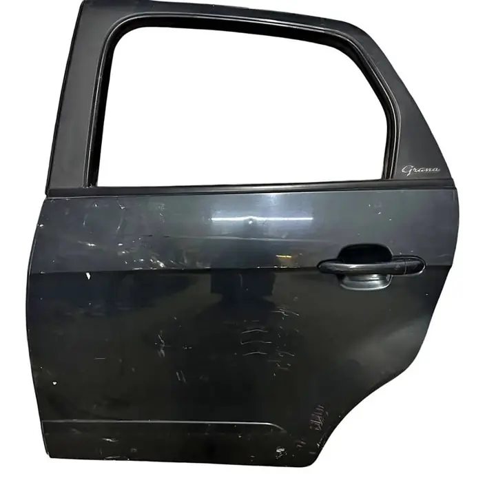 Puerta Trasera Izquierda Fiat Grand Siena gris oscuro ID:215732