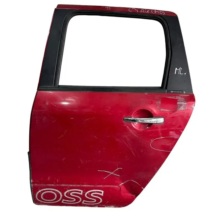 Puerta Trasera Izquierda Citroen C3 aircross roja con detall ID:215754
