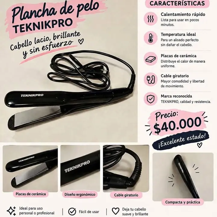 Plancha de cabello