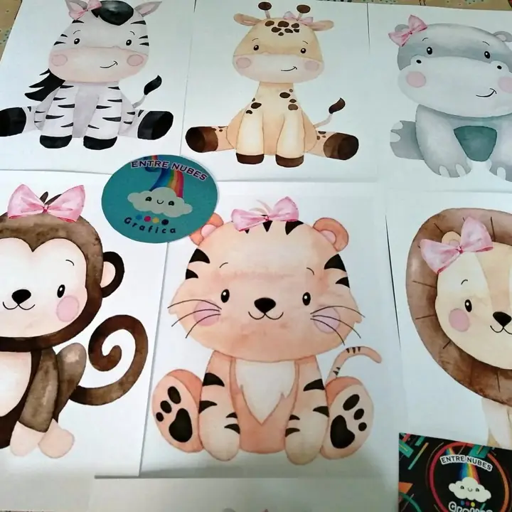 Stickers personalizados para recortar las 3 hojas a $7000