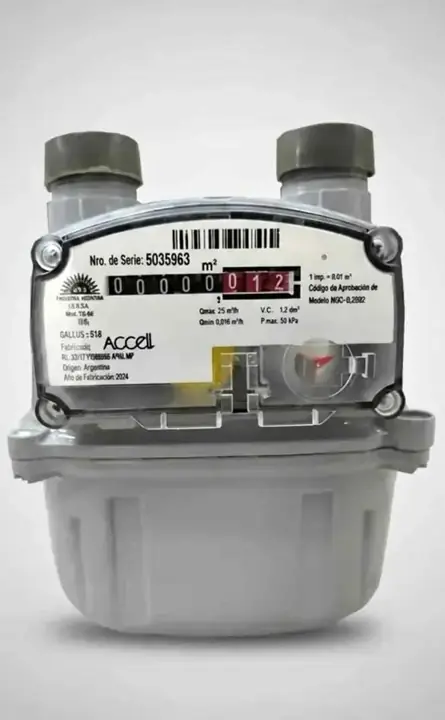 Medidor de gas