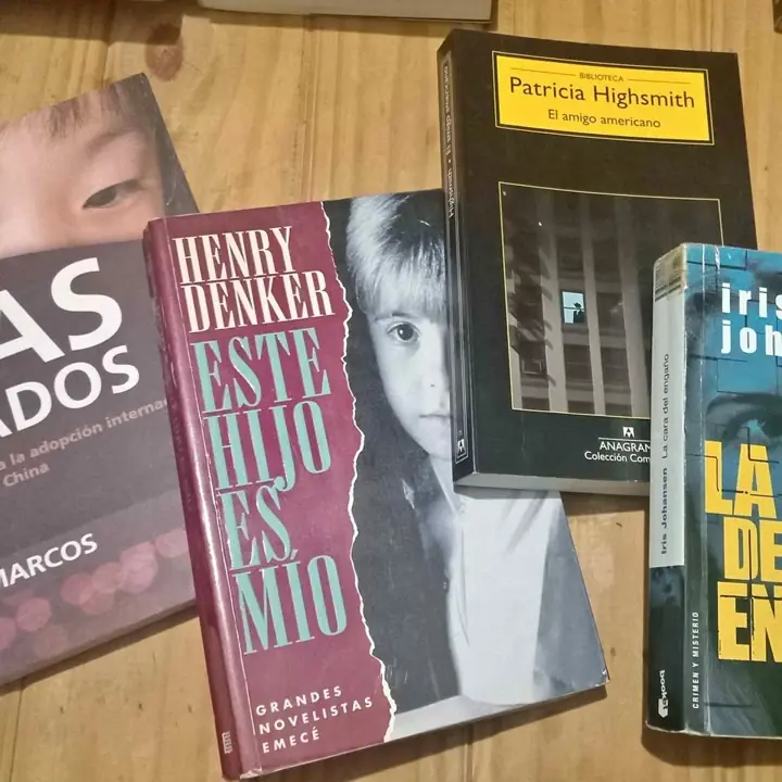 Lote de libros la cara del engaño / este hijo es mio / rasgados / el amigo americano