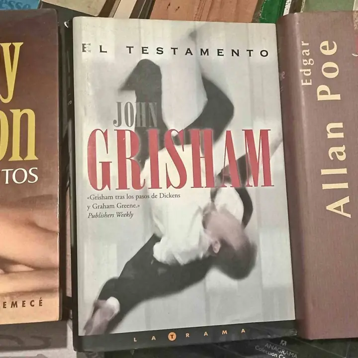 Excelente lote de libros S. sheldon / edgar allan POE / john grisham