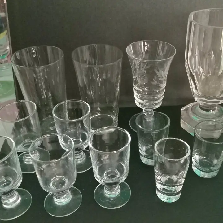 Lote de 12 copas y vasos
