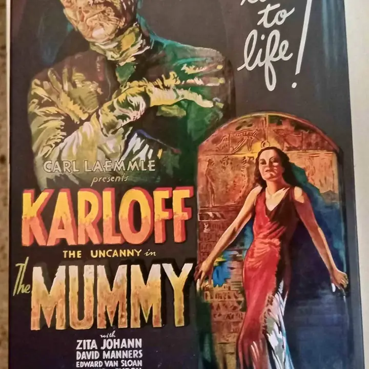Caja de la figura " mummy " karloff