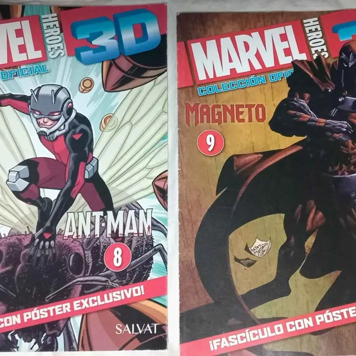Reviposter / fascículo marvel 3D salvat
