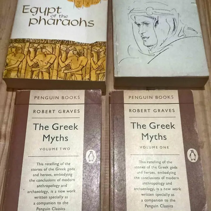 Lote de libros en inglés egipto grecia arabia