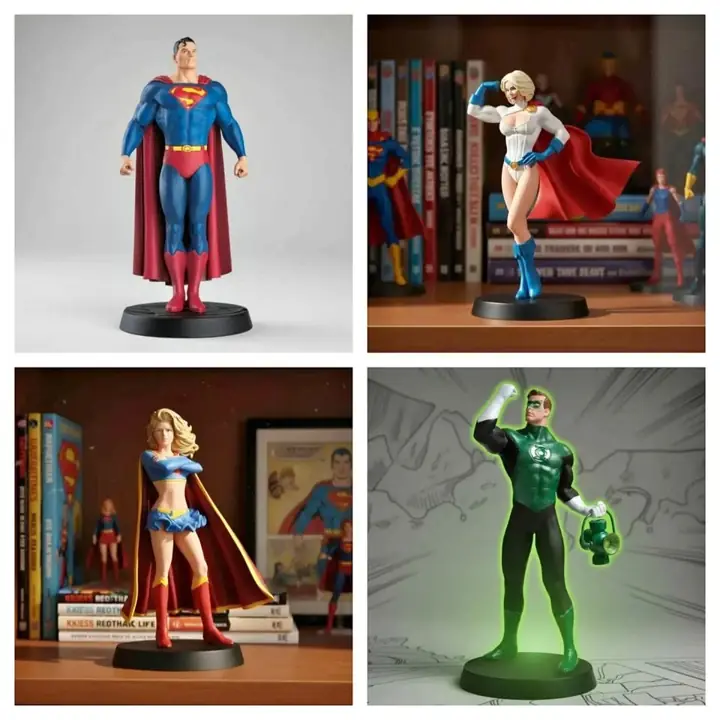 Colección figuras DC comic grijalbo resina ( precio por unidad)