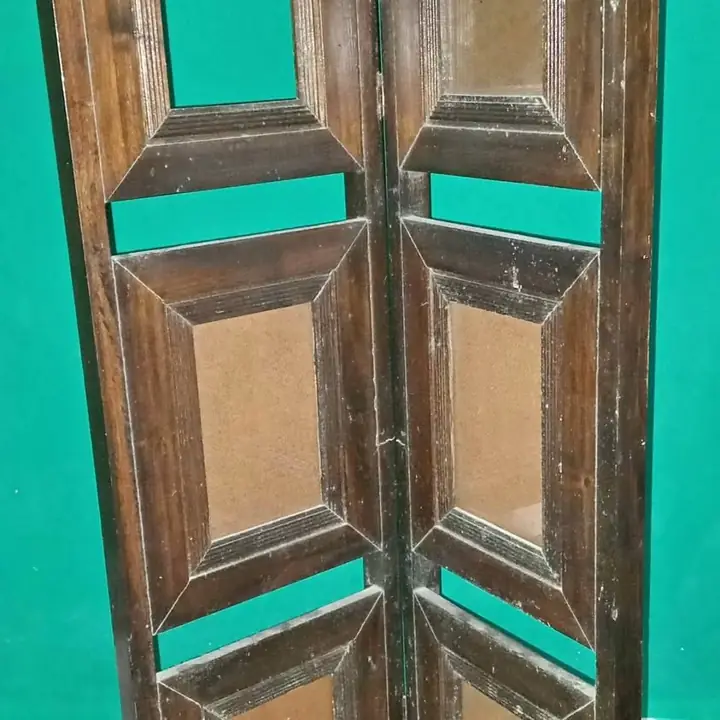 Estructura de madera doble para fotos 10 x 15