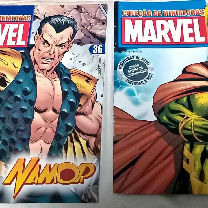 Fascículos eaglemoss marvel colección plomo