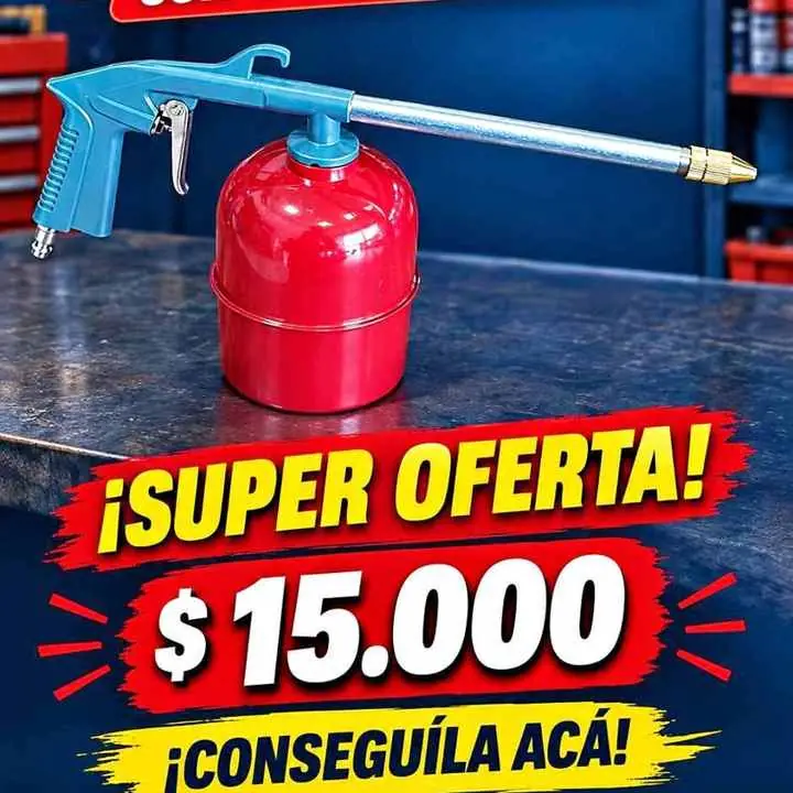 Pistola de limpieza (a aire) $ 15000