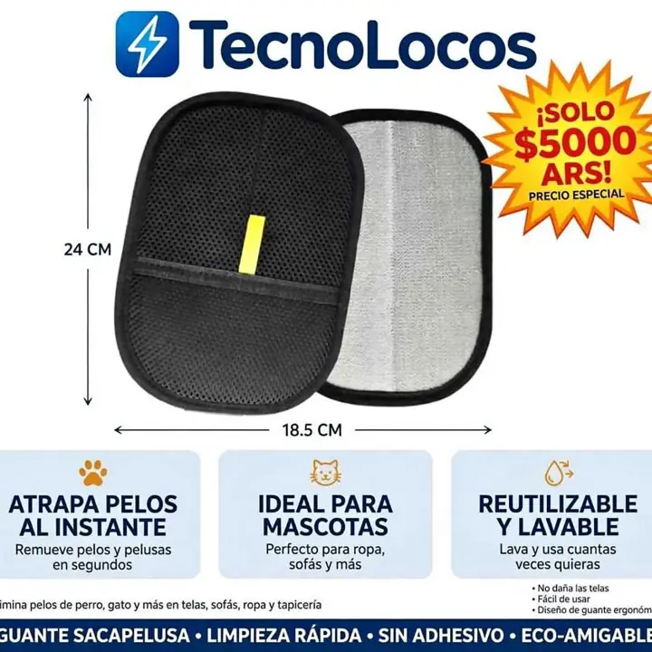 Guante saca pelusa