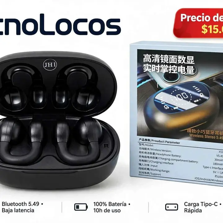Auriculares ergonómicos