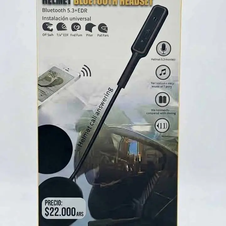Auricular moto manos libre