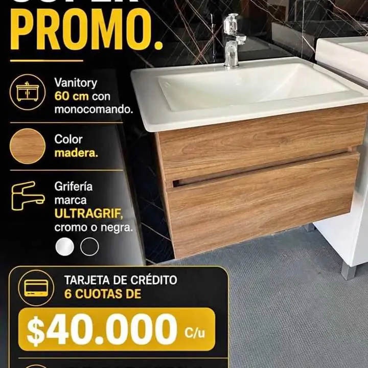 Promo vanitory 60cm
