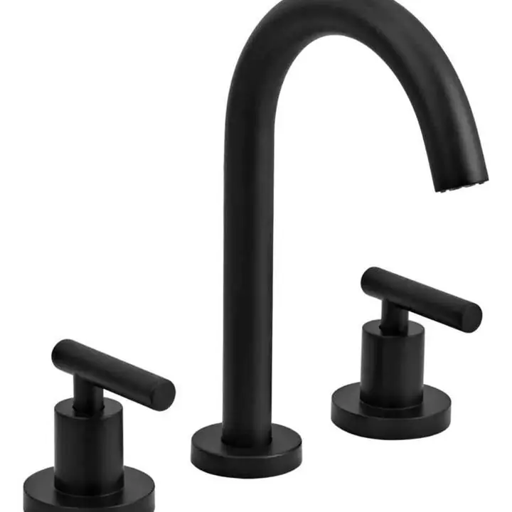Grifería Adra Black lavatorio