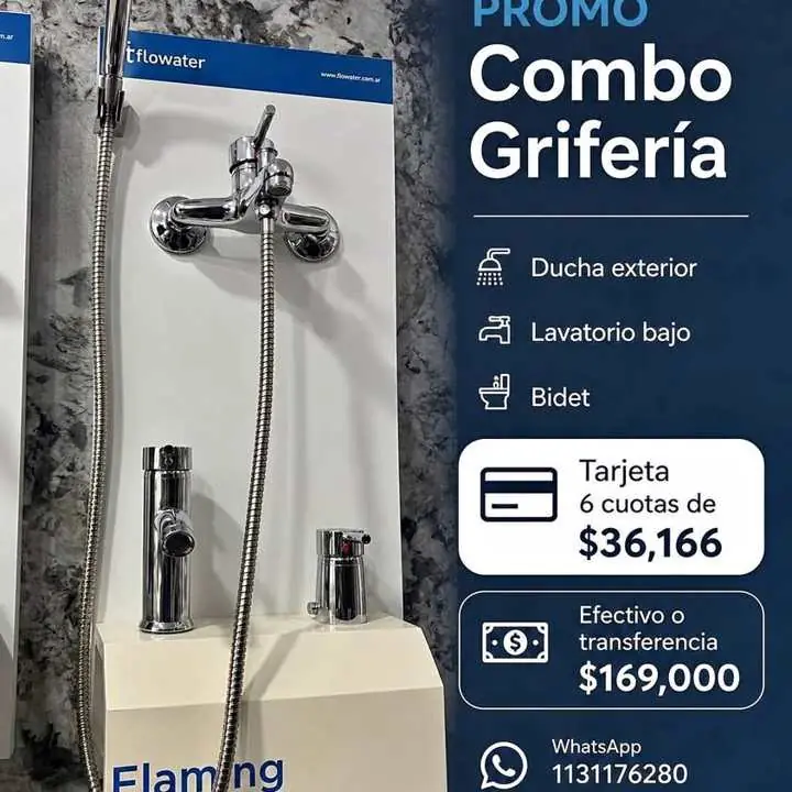 Combo Grifería