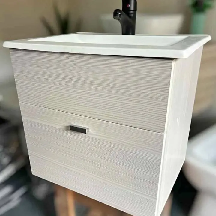 Vanitory 50cm colgante ( sin grifería)