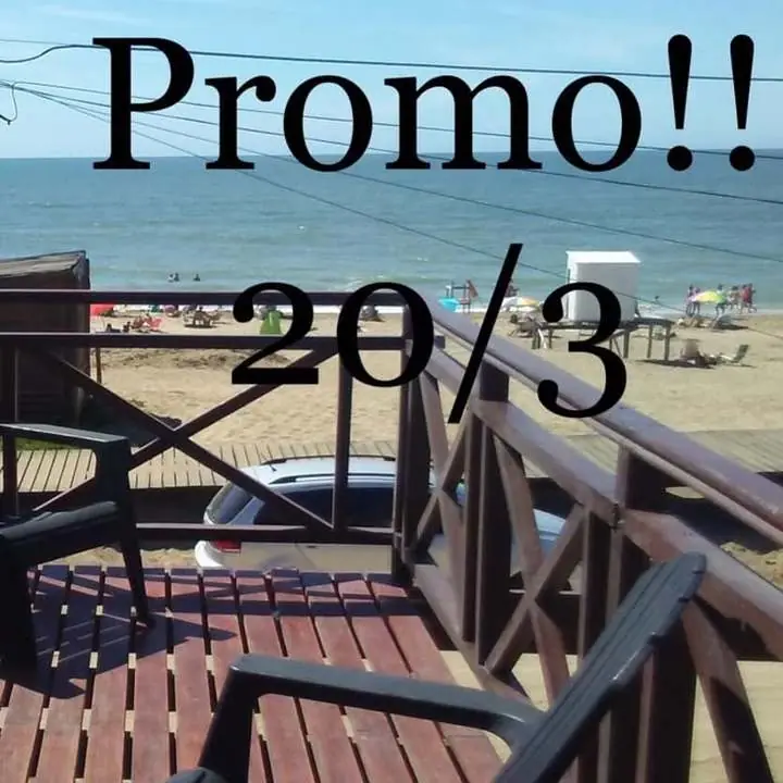 Villa gesell Promo primavera frente al mar