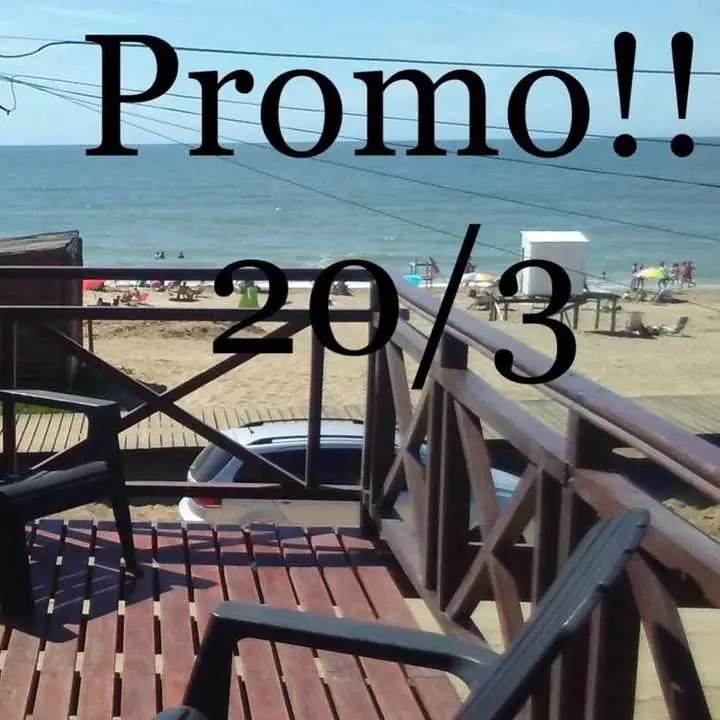 Villa Gesell Frente al mar cinco personas no disponible semana santa