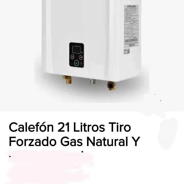 Calefon encendido electrónico. Ahorra gas!