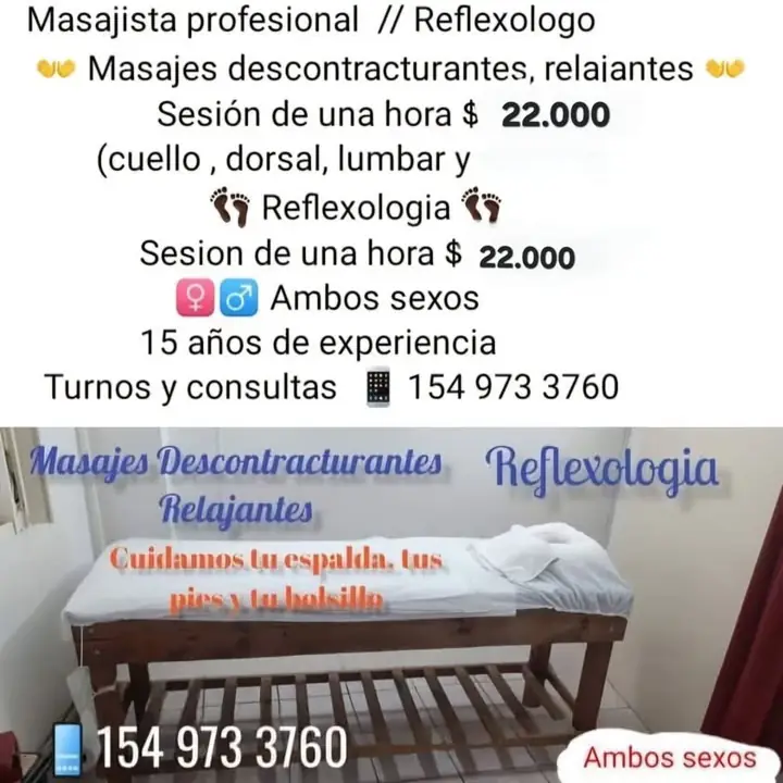 Masoterapeuta // Reflexologo