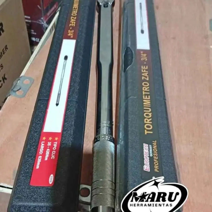 Torquimetro de Zafe 3/4" 35-420 EUROTRCH