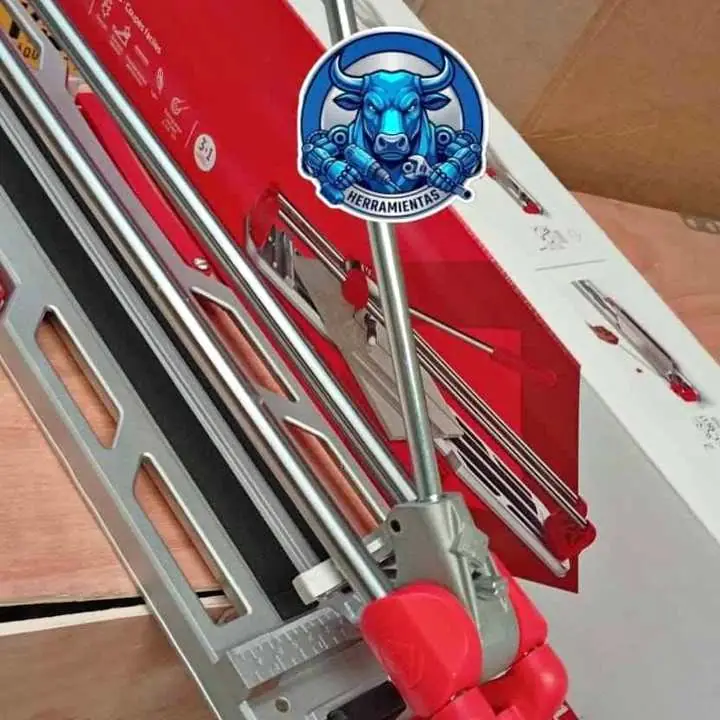 Cortadora de Cerámica y Porcelanato 63cm en Caja Incluye Lápiz/Guías de Acero Cromadas star rubi