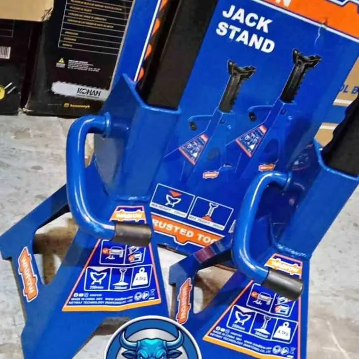 Caballetes para Auto 2Tn Altura Max. 380mm Wadfow