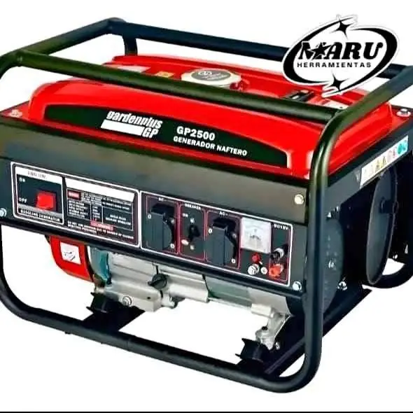 Generador Naftero 2509wts 50hz 2kv 4 Tiempos Arranque Manual garden plus lusqtoff