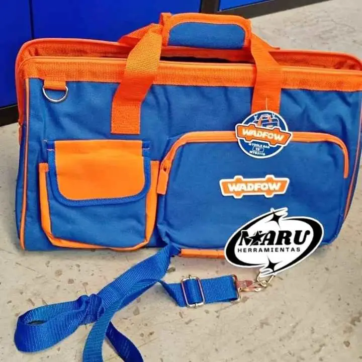 Bolso Porta Herramientas 19" 16Kgs Material Poliéster Wadfow