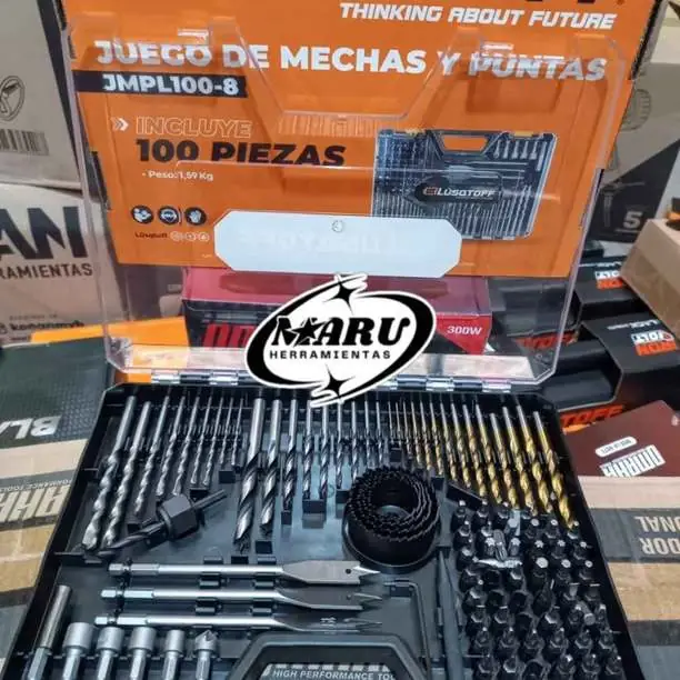 Juego de mechas y puntas 100Pzs LUSQTOFF