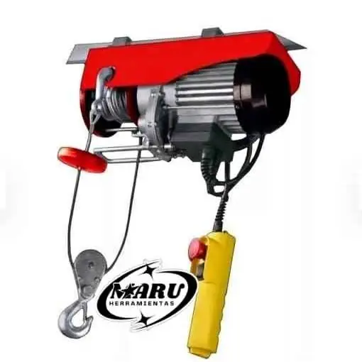 Aparejo Electrico 990kgs 1 1800wts Cable 12mm KLD
