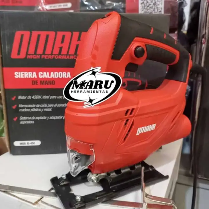 Sierra caladora de mano 450wts OMAHA