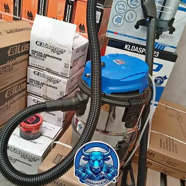 Aspiradora lava tapizados y alfombras 23Lts 1200wts incluye accesorios kld