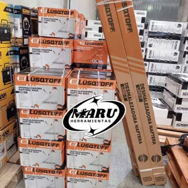 OFERTA Desmalezadora naftera motor 2 tiempos 52CC incluye arnés LUSQTOFF