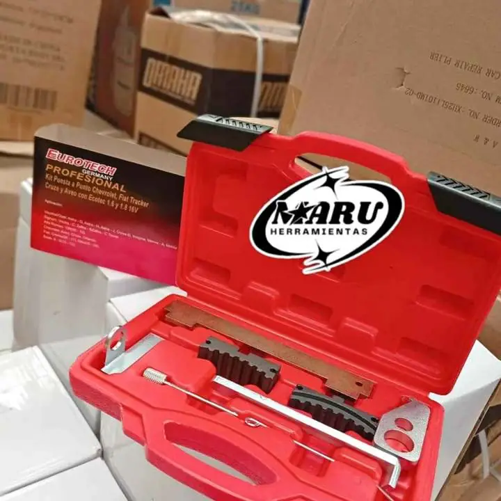 Juego Puesta a Punta para motores Chevrolet 1.6 1.8 16V Mat. Acero EUROTECH