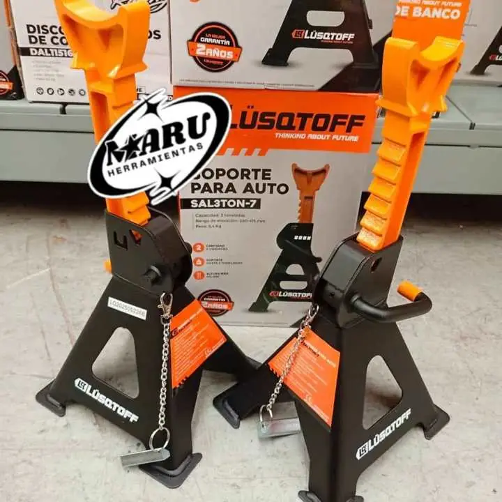 Soporte para auto 3Tn incluye el par LUSQTOFF