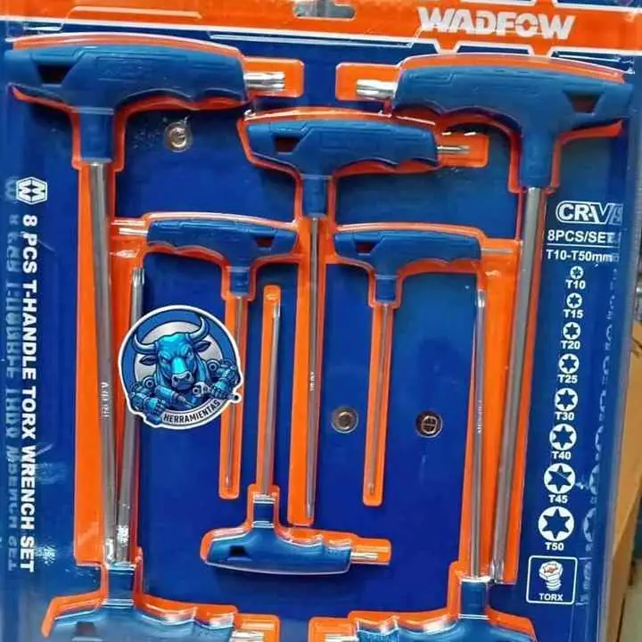 Juego de Llaves Torx en T 8 Pzs Wadfow