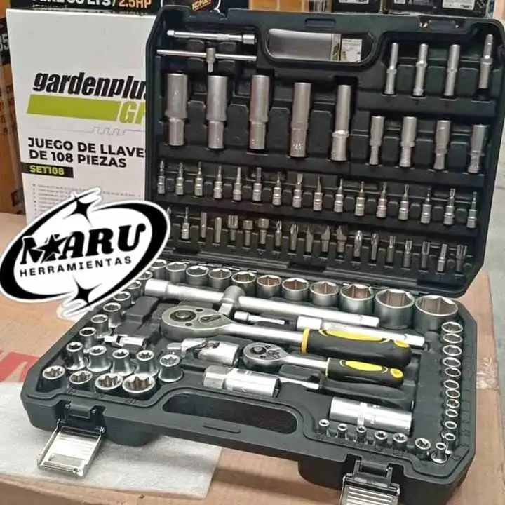 Set de Llaves 108Pzs en Maletín graden plus
