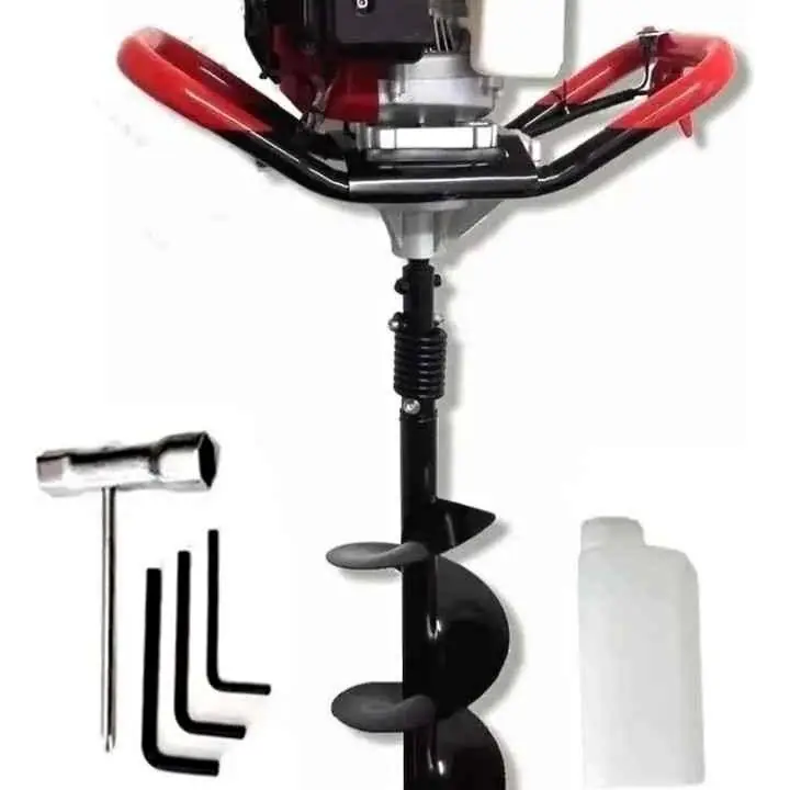 Hoyadora a Combustion 52Cc Explosión Mecha 20cm diámetro 80cm de largo GULEY