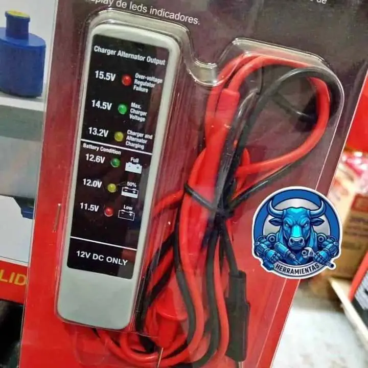 Probador de Batería y Alternador 12V EUROTECH
