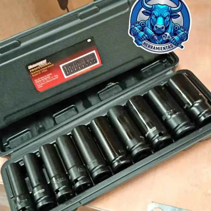 Juego de Tubos de Impacto Largos x 10 Piezas 10-24mm EUROTECH