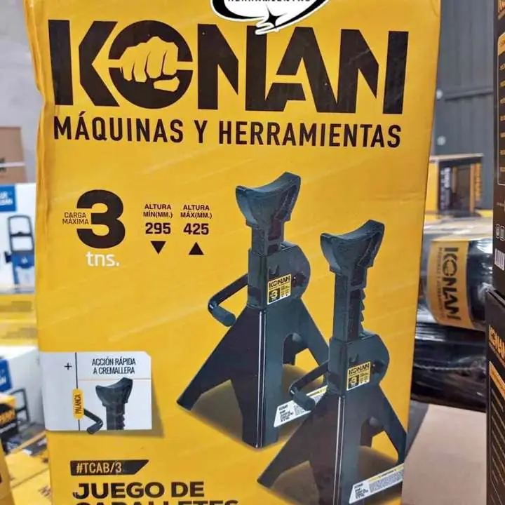 Caballetes Trípode para auto 3Tn KONAN