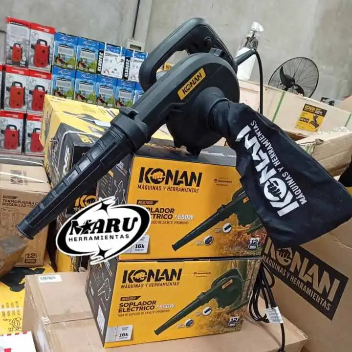 Soplador y Aspirador 650wts con variador de velocidad KONAN