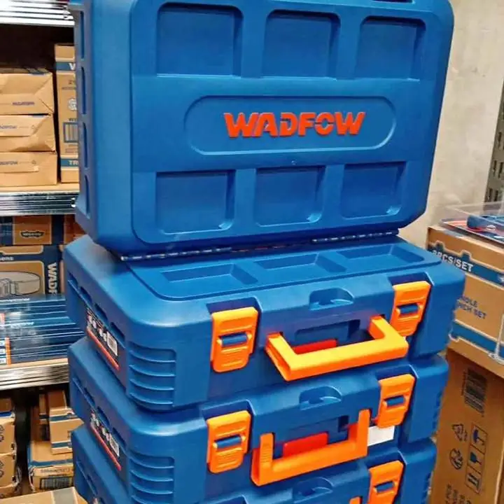 Caja para Herramientas Apilable 19" Precio por Unidad Encastrables Wadfow