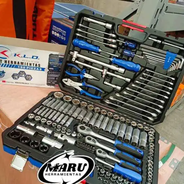 Juego de tubos y puntas llave Crique RACING 150Pzs KLD