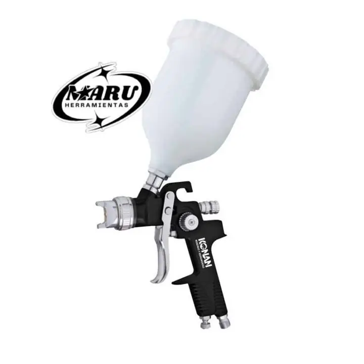 Soplete para pintar Gravedad de aluminio 1.4mm capacidad 600 mm KONAN