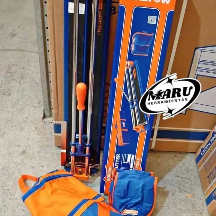 Cortadora de Cerámica 60Cm incluye bolso de traslado y rodilleras Wadfow